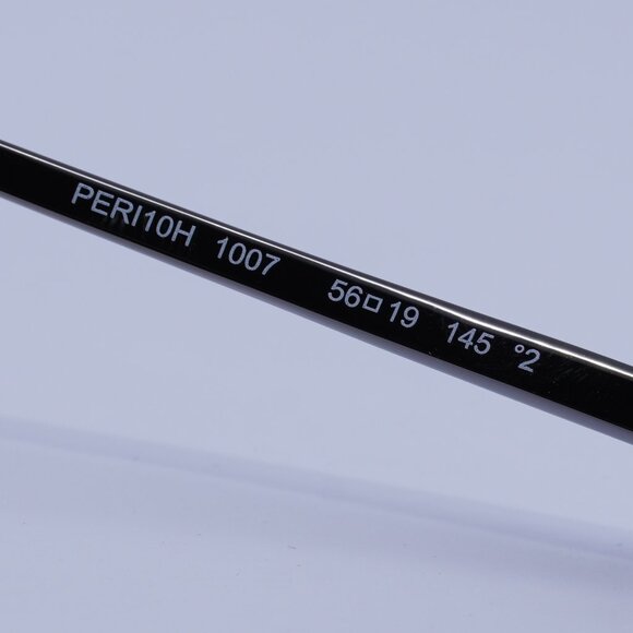 Palm Angels PERI10H CRYSTAL 1007 Sunglasses Gunmetal Oval Frame, Blue Lenses - Picture 8 of 10